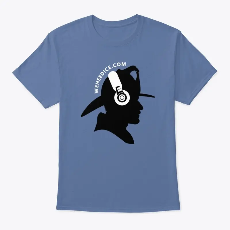 Fireman with Headphones Classic T-Shirt